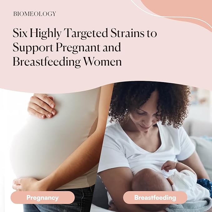 Probiotics for Pregnancy, Postpartum, and Breastfeeding 30 Capsules