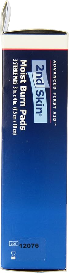 Spenco 2nd Skin Moist Burn Pads, (3 x 4 Inches), 3-Count