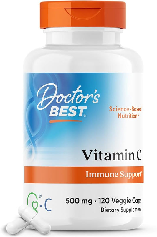 Doctor's Best Best Vitamin C 500mg, 120 Count