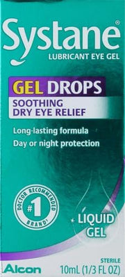 Systane Lubricant Eye Gel Drops, 10-mL