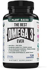 The Very Best Vegan Omega 3 Supplement 120 Capsules 3 Vegetarian