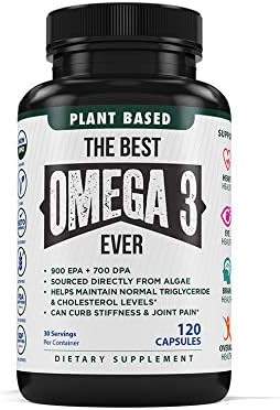 The Very Best Vegan Omega 3 Supplement 120 Capsules 3 Vegetarian