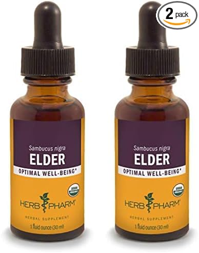 Herb Pharm Certified Organic Elder Liquid Extract 1 Ounce 2)
