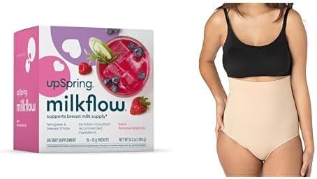 UpSpring Milkflow Lactation Supplement Drink Mix 18 Servings