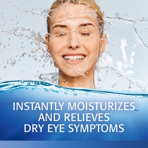 Refresh Optive Lubricant Eye Drops, Preservative-Free, 0.01 Fl 60 Count