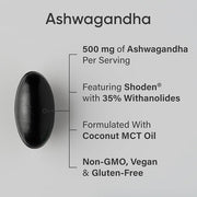 Sports Research® Ashwagandha Softgels with Coconut 60 Count