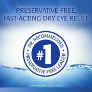 Refresh Optive Lubricant Eye Drops, Preservative-Free, 0.01 Fl 60 Count