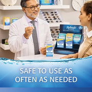 Refresh Optive Lubricant Eye Drops, Preservative-Free, 0.01 Fl 60 Count