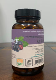 Organic Elderberry Capsules 570 mg