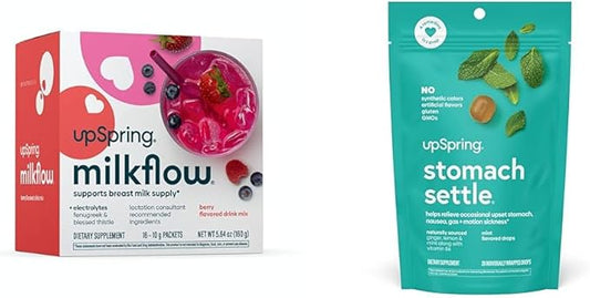 UpSpring Milkflow Electrolyte Breastfeeding Supplement Drink B6.