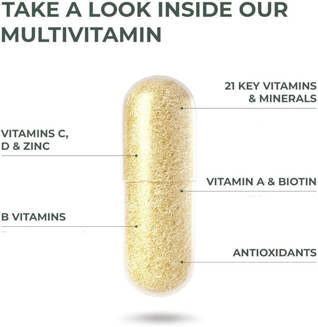 Primal Harvest 2 Pack, Multivitamin B12, B6, B6, Biotin, 30 Capsules