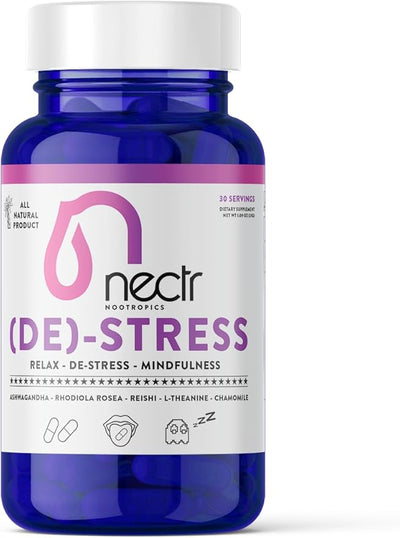 (DE)-STRESS - Ashwagandha - Rhodiola Rosea 10:1 - 20:1-30 servings (60 capsules)