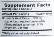 Nature's Bounty St. John's Wort Pills 300mg, 100 100 Capsules,