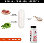 Extreme Probiotics BE0301 15 Billion CFU 10 Strains, 30 Capsules,