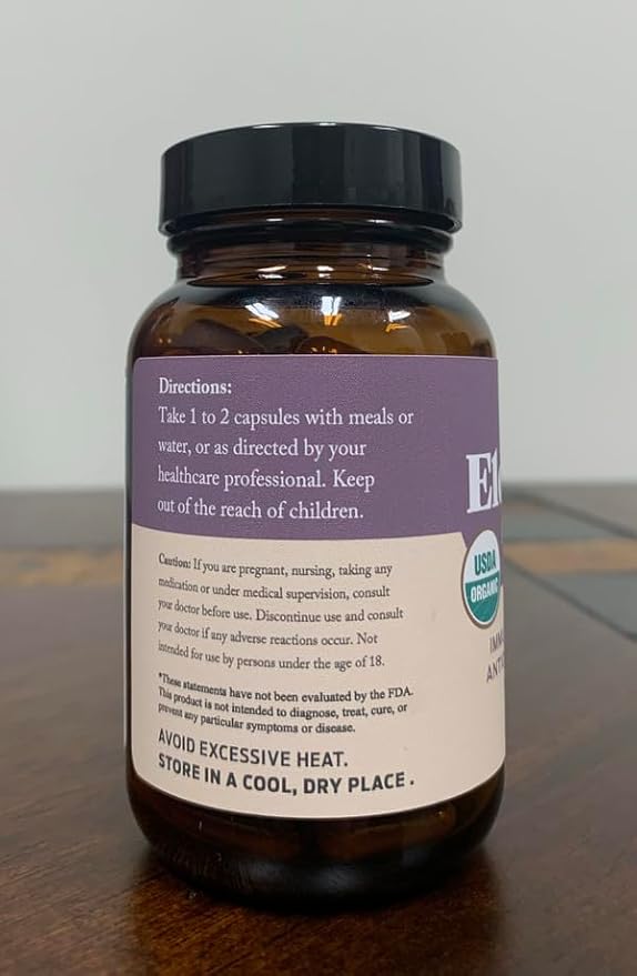 Organic Elderberry Capsules 570 mg