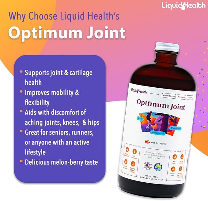 LIQUIDHEALTH Optimum Joint Support Liquid Multivitamin (3pack)