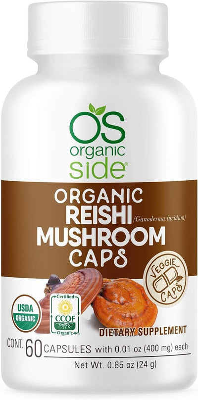 Organic Reishi Mushroom 60 Capsules