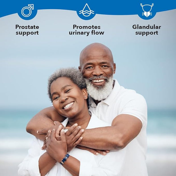 LifeSeasons Prostate Support Supplement - Saw Palmetto, Phytosterol, Zinc, Nettle, Vitamin D-3 & B6 - Promote Healthy Prostate Function & Normal Urinary Flow - Improve Tissue Integrity - 60 Softgels