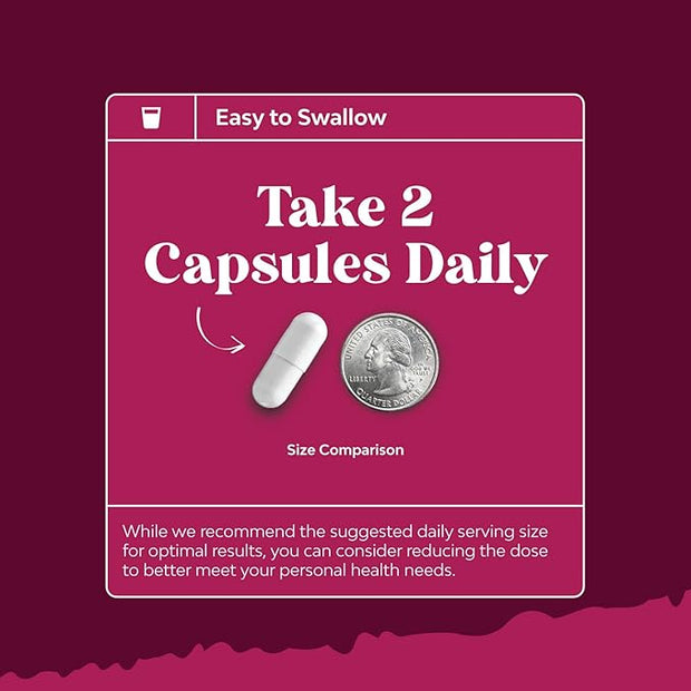Organic Maca Root Capsules for Women 60ct