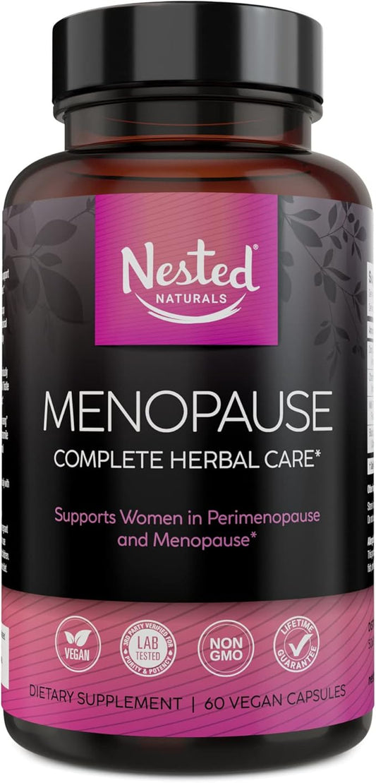Nested Naturals Menopause Complete Herbal Care 60 Vegan