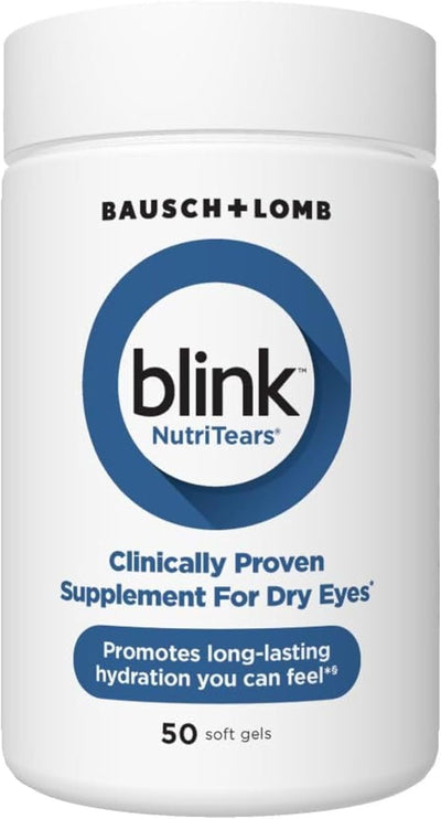 Blink NutriTears Clinically Proven Supplement 50 Softgels,