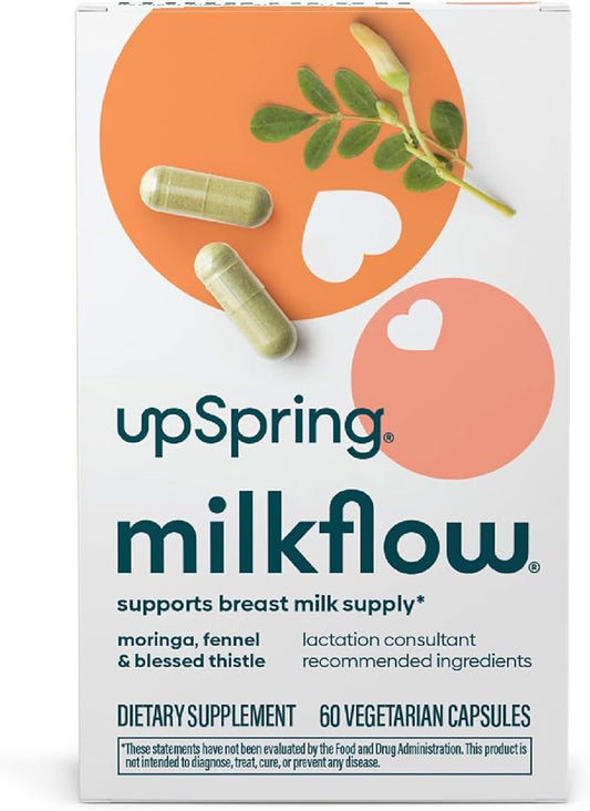 UpSpring Milkflow Breastfeeding Supplement Capsules 60 Capsules