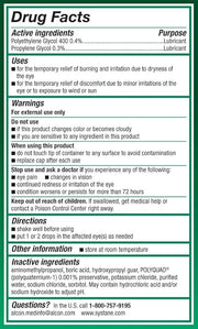 Systane Ultra Lubricant Eye Drops, Artificial 10-mL Each 2)