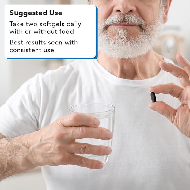 LifeSeasons Prostate Support Supplement - Saw Palmetto, Phytosterol, Zinc, Nettle, Vitamin D-3 & B6 - Promote Healthy Prostate Function & Normal Urinary Flow - Improve Tissue Integrity - 60 Softgels