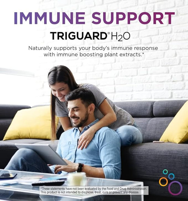 Triguard Plus Colloidal Silver Water, Sambucus 3-in-1 Liquid 8oz, Made