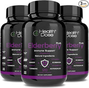 Elderberry Plus With Vitamin C, 120 Capsules 3.