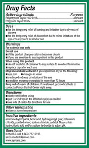 Systane Ultra Multi-Dose Preservative-Free Eye Drops (2x10ml)