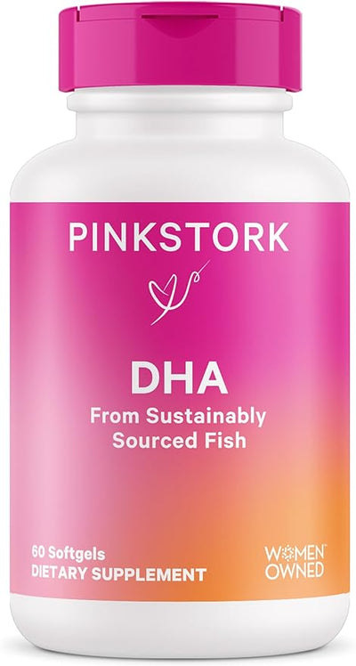 Pink Stork Omega-3 DHA 540 mg 60 Softgels