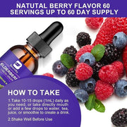 Elderberry Syrup | Black Elderberry Liquid D3 | 30 Servings