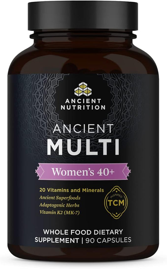 Ancient Nutrition Multivitamin for Women 40+, 90 Ct