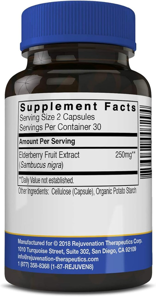Elderberry - Elderberry Capsules for Immune