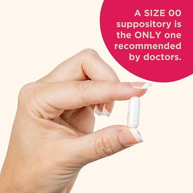 BoriCap - Boric Acid Suppositories 600 mg 60 Capsules