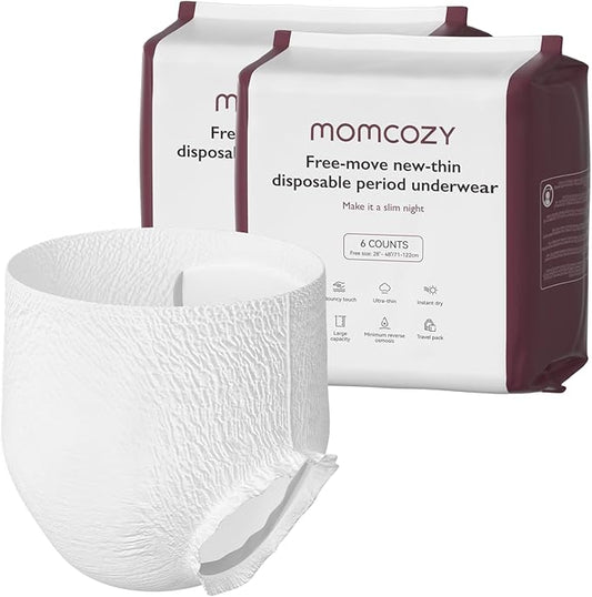 Momcozy Postpartum Disposable Underwear, 12 PCS