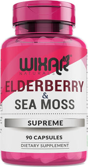 Elderberry and Sea Moss Supreme Capsules 90 Capsules