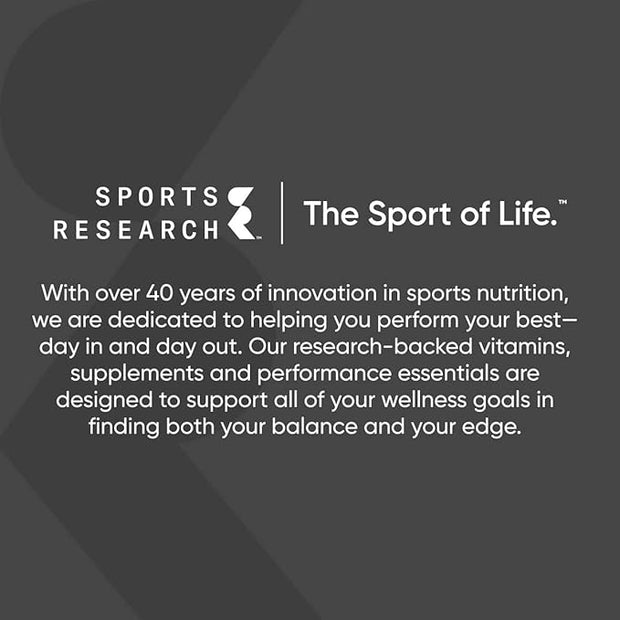 Sports Research® Ashwagandha Softgels with Coconut 60 Count