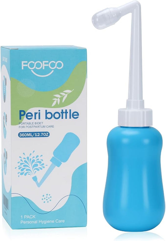 Peri Bottle for Postpartum Care, Postpartum 12oz, Blue