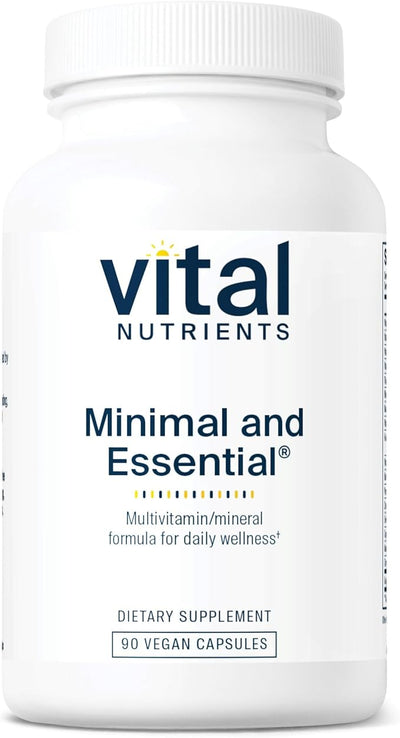 Vital Nutrients Minimal and Essential Multivitamin 90 Capsules