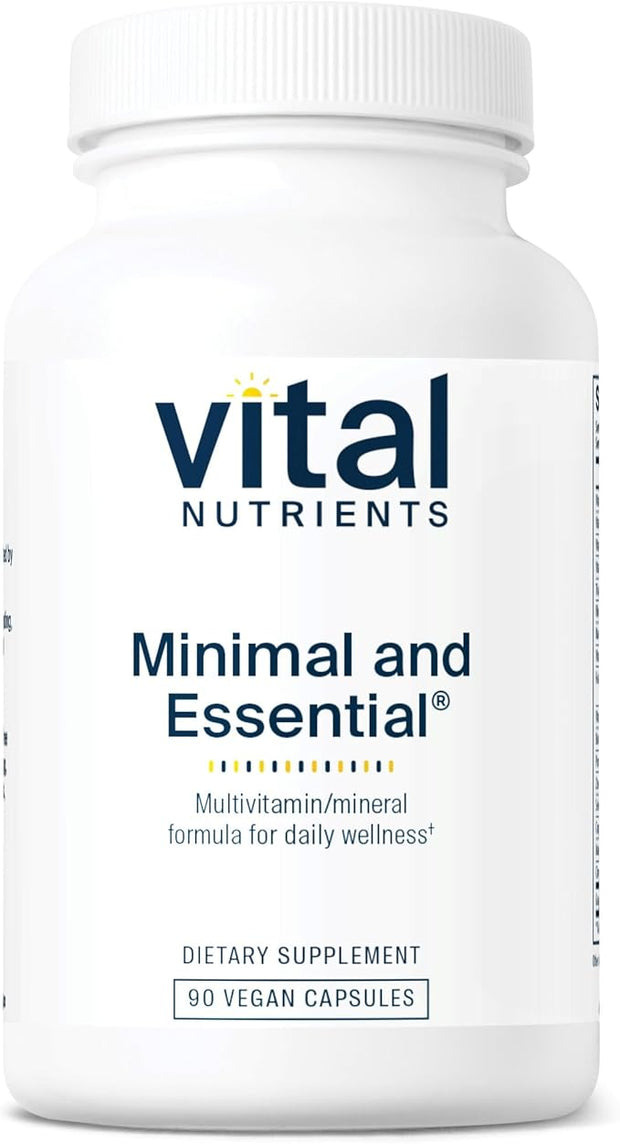 Vital Nutrients Minimal and Essential Multivitamin 90 Capsules