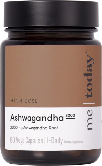– Ashwagandha 3000, High Strength, Stress 60 Capsules