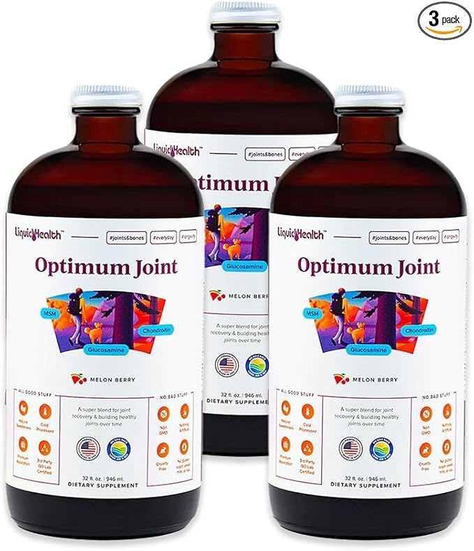 LIQUIDHEALTH Optimum Joint Support Liquid Multivitamin (3pack)