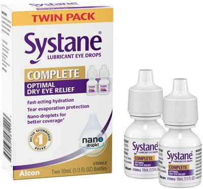 Systane Complete Lubricant Eye Drops, 0.34 2)