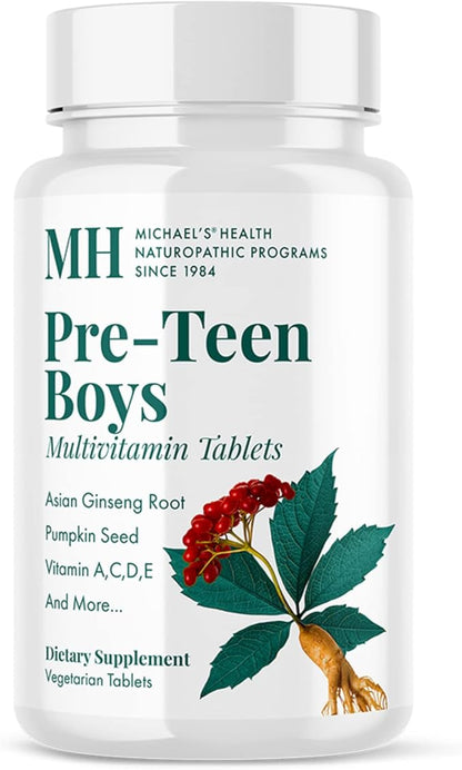 MICHAEL'S Health Naturopathic Programs Pre-Teen Boys 60 Vegetarian 60 Servings