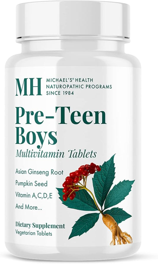 MICHAEL'S Health Naturopathic Programs Pre-Teen Boys 60 Vegetarian 60 Servings