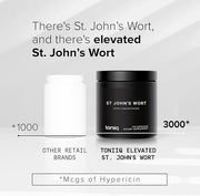 1,000mg Ultra High Strength St. John's 7X Concentrated 0.3% Hypericin 120 Capsules
