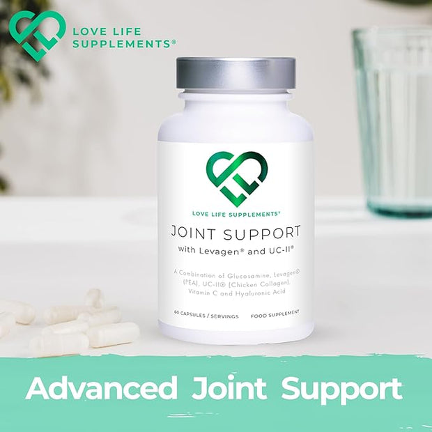 Love Life Supplements Joint Support 30 Capsules 30 Servings