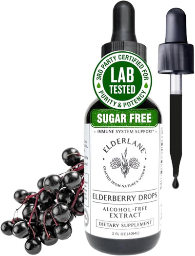 Elderberry Drops for Immune Support